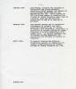 Texte dactylographié, en français, qui présente une liste de dix dates à gauche, accompagnées d’une description des événements à droite, de novembre 1986 à avril 1989. Le titre du document et les dates sont en majuscules. Une cote est dactylographiée à la page 2.
